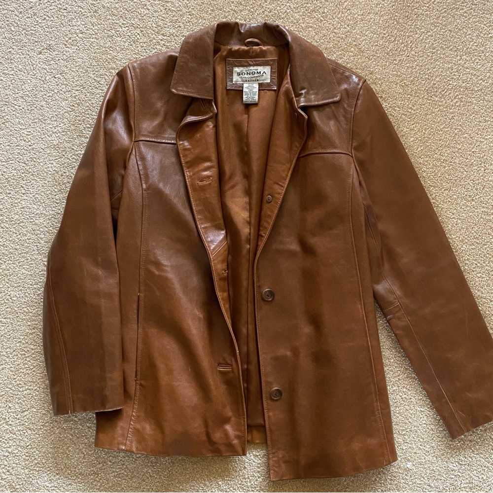 Sonoma genuine leather jacket